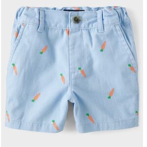 The Children's Place Light Blue Carrot Print Shorts